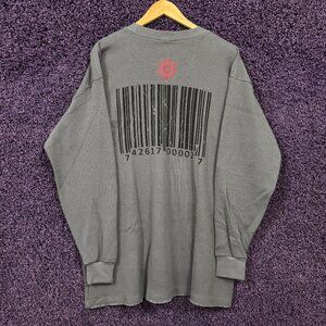 Slipknot Embroidered Oversized Band Thermal Long Sleeve XL